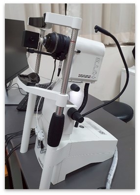 เครื่องสแกนวิเคราะห์ชั้นกระจกตา (Confocal Microscopy)